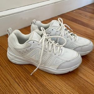 New balance white sneakers
